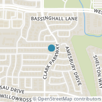 Map location of 5905 Kensington Drive, Plano, TX 75093