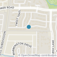 Map location of 7128 Van Gogh Dr, Plano TX 75093
