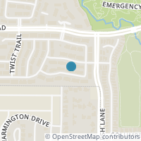 Map location of 7033 Van Gogh Dr, Plano TX 75093