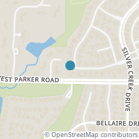 Map location of 3401 Twin Lakes Way, Plano, TX 75093