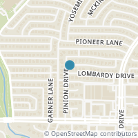 Map location of 1217 Lombardy Dr #700, Plano TX 75023