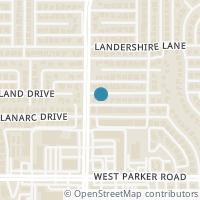 Map location of 3028 Laguna Drive, Plano, TX 75023