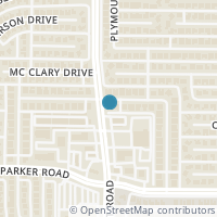 Map location of 3922 San Mateo Dr, Plano TX 75023