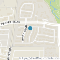 Map location of 3249 Parma Ln, Plano TX 75093