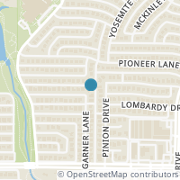 Map location of 3432 Garner Ln, Plano TX 75023