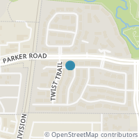 Map location of 3261 Parma Ln, Plano TX 75093