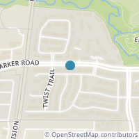 Map location of 7149 Rembrandt Drive, Plano, TX 75093