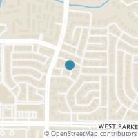 Map location of 3504 Silas Court, Plano, TX 75093