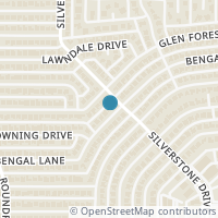 Map location of 2405 Bengal Lane, Plano, TX 75023