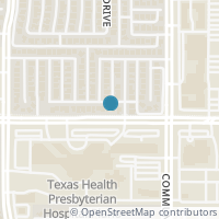 Map location of 6208 W Trace Drive, Plano, TX 75093