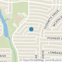 Map location of 1432 Everglades Drive, Plano, TX 75023