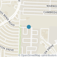 Map location of 3720 Dentelle Dr, Plano TX 75023