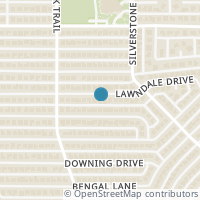 Map location of 2600 Lawndale Dr, Plano TX 75023