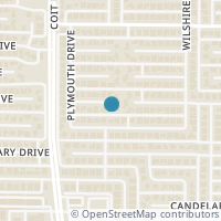 Map location of 3904 Jamestown Place, Plano, TX 75023