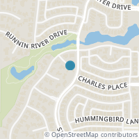 Map location of 5100 RUSHING CREEK Court, Plano, TX 75093