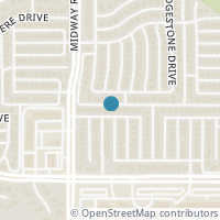Map location of 6345 Westblanc Dr, Plano TX 75093