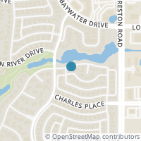Map location of 5028 Lakewood Dr, Plano TX 75093