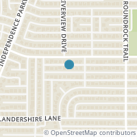 Map location of 2901 Glenhaven Drive, Plano, TX 75023
