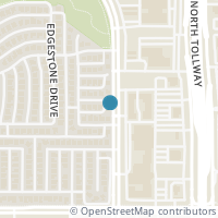 Map location of 6100 Aberdeen Dr, Plano TX 75093