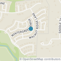 Map location of 3844 Wintergreen Drive, Plano, TX 75074