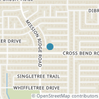Map location of 3333 Cross Bend Road, Plano, TX 75023