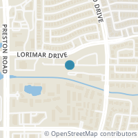 Map location of 4808 Sunnybrook Drive, Plano, TX 75093
