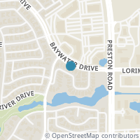 Map location of 5049 Bridge Creek Drive, Plano, TX 75093