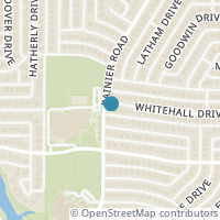 Map location of 1448 Whitehall Dr, Plano TX 75023