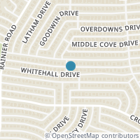 Map location of 1309 Whitehall Dr, Plano TX 75023