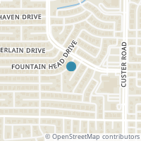 Map location of 4013 Garrison Place, Plano, TX 75023