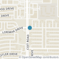 Map location of 3924 Wyeth Drive, Plano, TX 75023