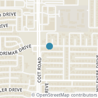 Map location of 3916 Wyeth Dr, Plano TX 75023
