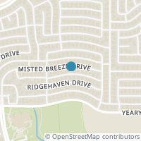 Map location of 5728 Misted Breeze Dr, Plano TX 75093