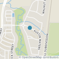 Map location of 5817 Austin Waters, The Colony, TX 75056