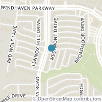 Map location of 5829 Westmont Dr, Plano TX 75093