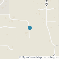 Map location of 603 Old Base Road, Aurora, TX 76078