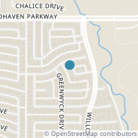 Map location of 5825 Saint Marks Drive, Plano, TX 75093