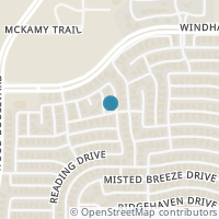 Map location of 5901 Woodwind Dr, Plano TX 75093