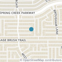 Map location of 3405 Caleche Court, Plano, TX 75023