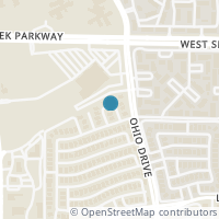 Map location of 5809 Coldcreek Court, Plano, TX 75093