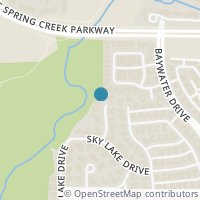 Map location of 5813 GOLDEN LEAF Court, Plano, TX 75093