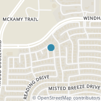 Map location of 5909 Woodwind Drive, Plano, TX 75093