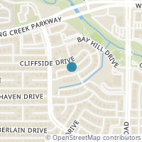 Map location of 2121 Argyle Drive, Plano, TX 75023