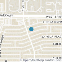 Map location of 2609 Cobre Valle Ln, Plano TX 75023