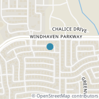 Map location of 5708 Cedar Grove Circle, Plano, TX 75093