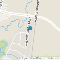 Map location of 2705 Walnut Creek Lane, The Colony, TX 75056