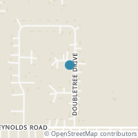 Map location of 18585 Doubletree Drive, Justin, TX 76247