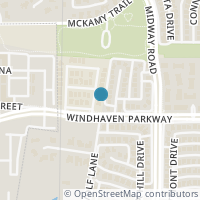 Map location of 6016 Garden Gate Drive, Plano, TX 75024