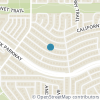 Map location of 1610 Canadian Trail, Plano, TX 75023