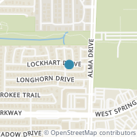 Map location of 920 Lockhart Dr, Plano TX 75023